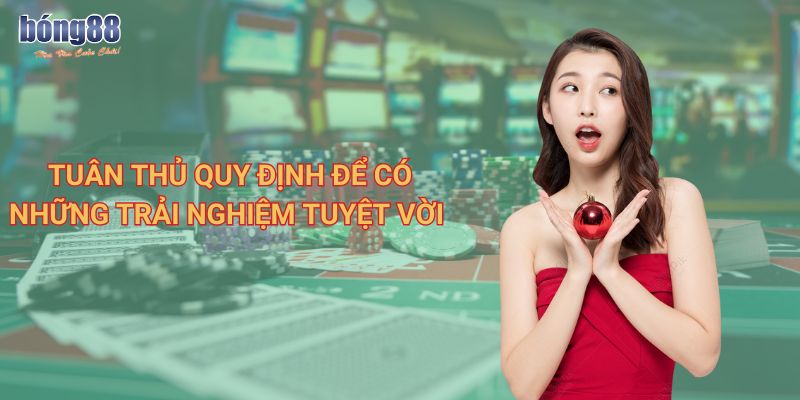 Điều khoản sử dụng dịch vụ Bong88 mà người chơi cần biết 3 Tuân thủ quy định để có những trải nghiệm tuyệt vời